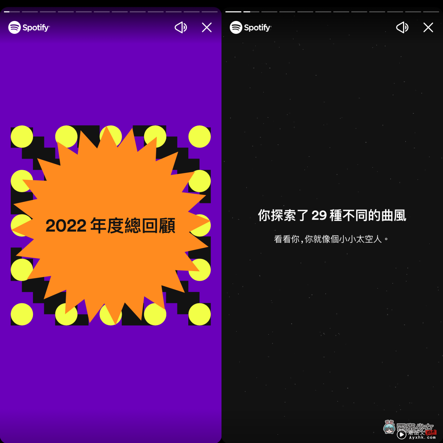 Spotify 年度回顾也来了！2022 年中国台湾最多人点播的歌手依旧是杰伦？新功能上线 快去测你是哪种聆听性格 数码科技 图2张